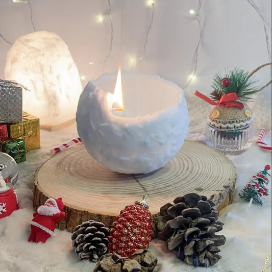 Spiral Burning Candle
